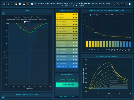 dive-profile-analyzer screenshot