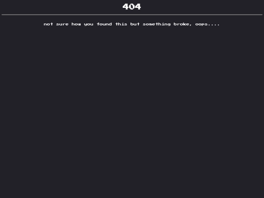 not_found screenshot