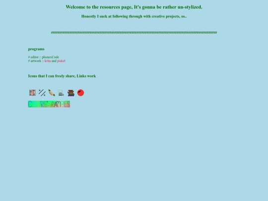 Resources/Resources screenshot