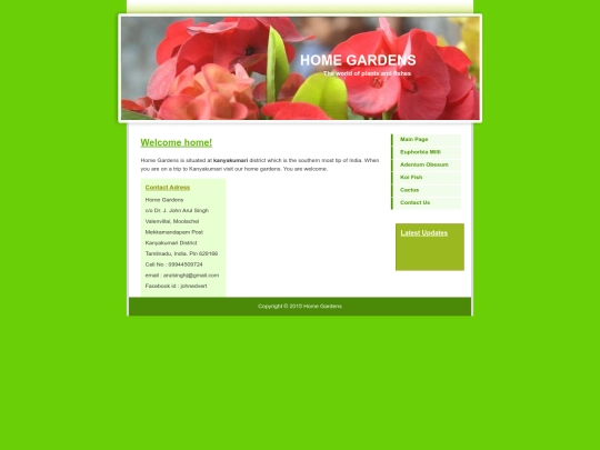Contact screenshot