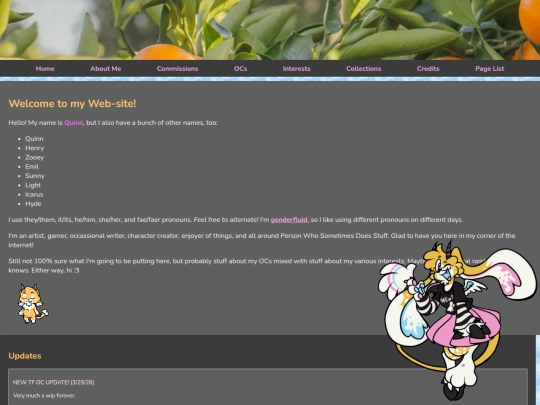aboutme screenshot