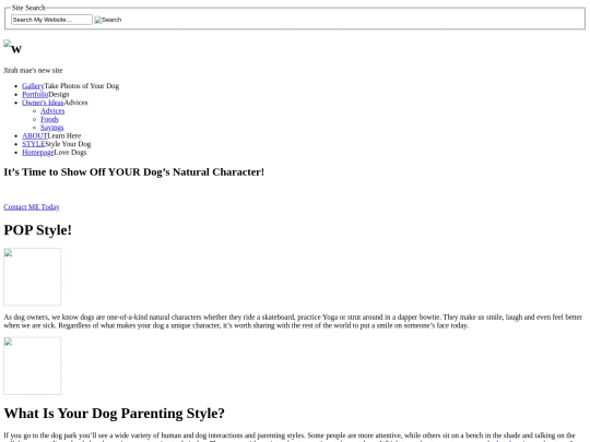 Dog Lover/style-demo screenshot