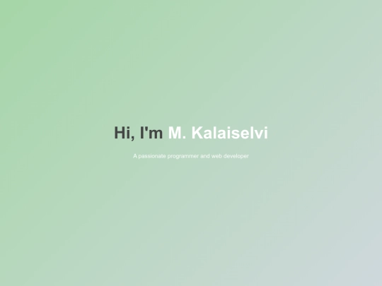 Kalai AAA/kalai project/portfolio/port1 screenshot