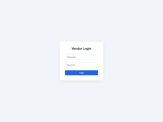 Websites/vendor page/quickvendor screenshot