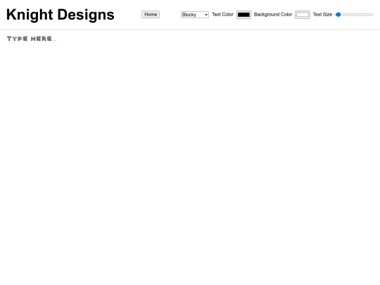 fonts screenshot