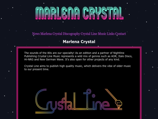 crystallinemusic screenshot