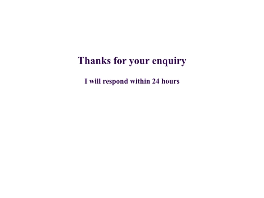 thankyou screenshot