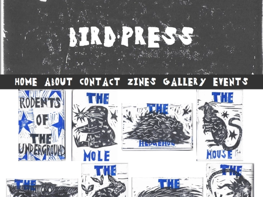 zines screenshot