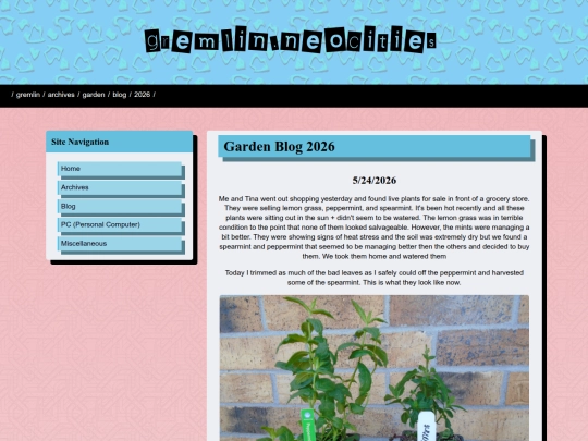 archives/garden/blog/2026 screenshot