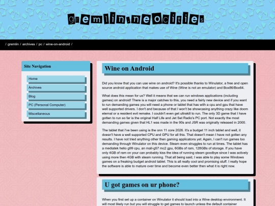 archives/pc/wine-on-android screenshot