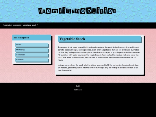 cookbook/soups-stews/vegetable-stock screenshot