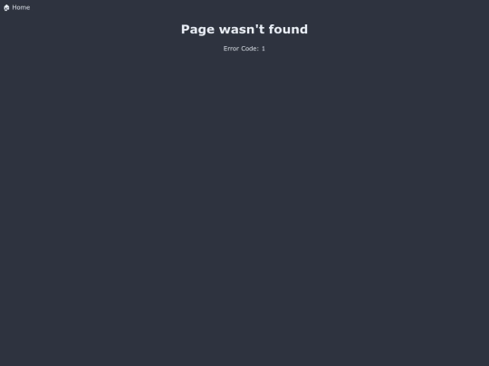 not_found screenshot