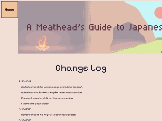 testchangelog screenshot