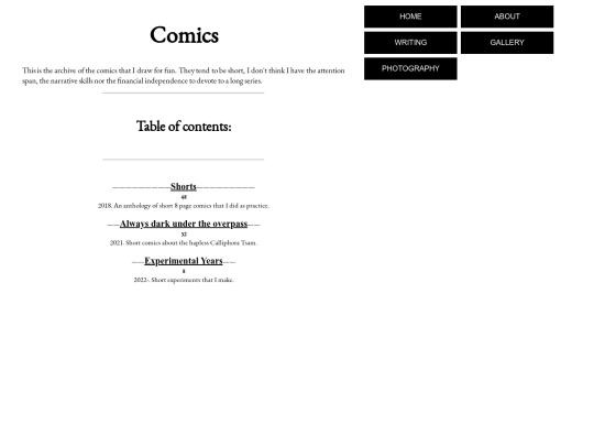 comics screenshot