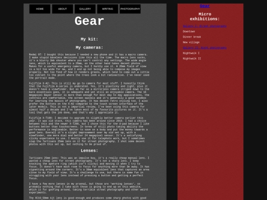 photo_gear screenshot