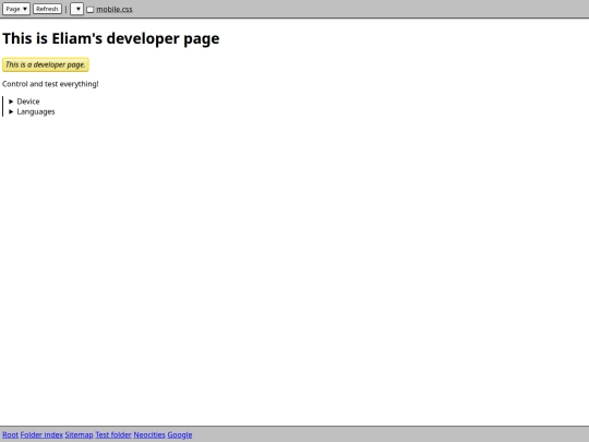 developer screenshot