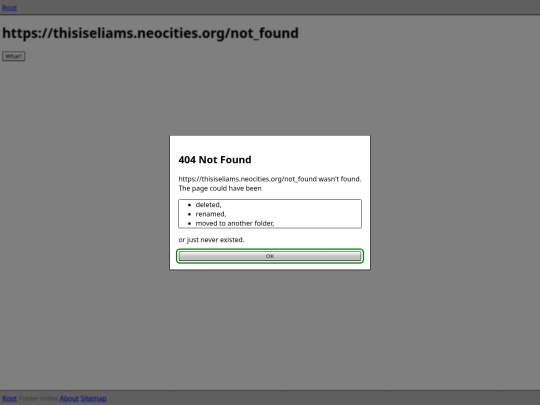 not_found screenshot