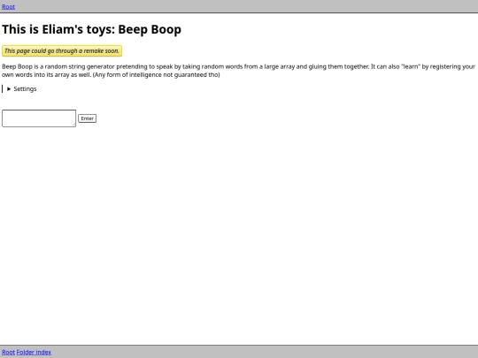 toy/beepboop screenshot
