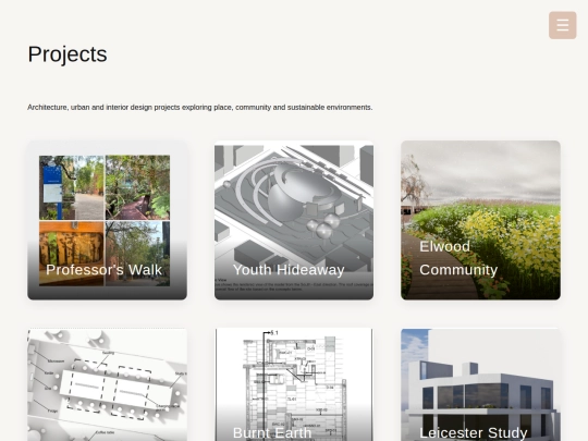 projects screenshot