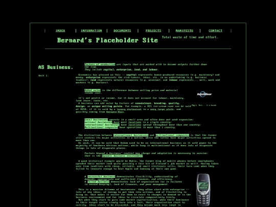 webpages/information/as_business/u1 screenshot