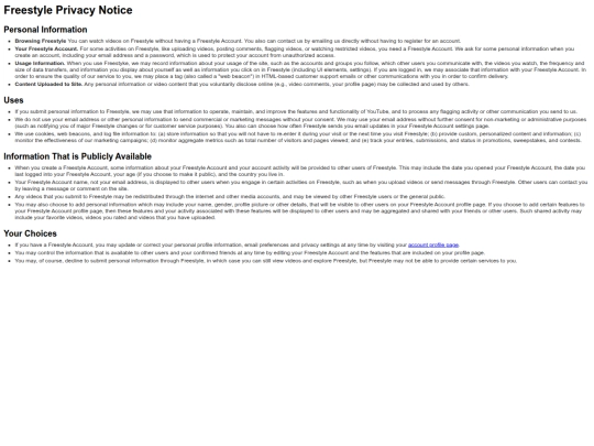 privacy screenshot