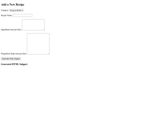 generator screenshot
