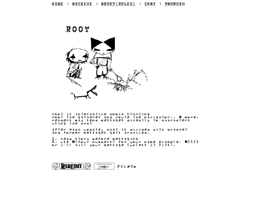 root/about screenshot
