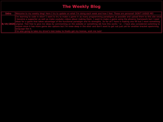 blog screenshot