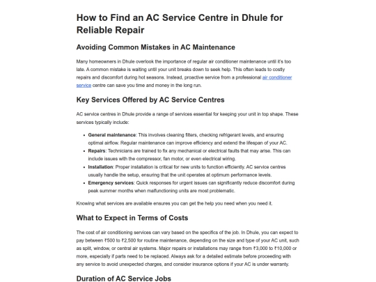 how-to-find-an-ac-service-centre-in-dhule-for-reli-202609250411 screenshot