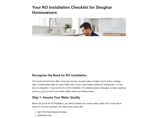 your-ro-installation-checklist-for-deoghar-homeown-202609251244 screenshot