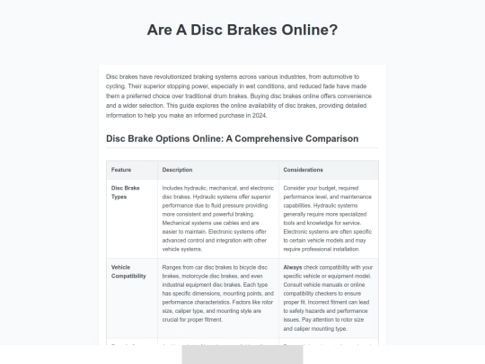 are-a-disc-brakes-online screenshot