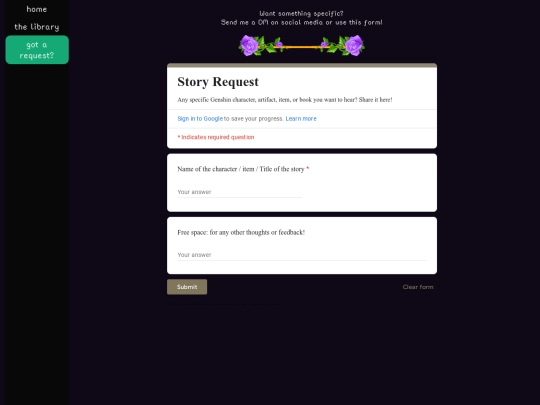requests screenshot