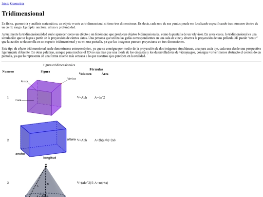 geometria/tridimensional/tridimensional screenshot