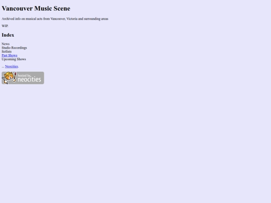 index screenshot