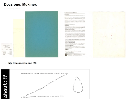 Physical/Mydocumentsone/mukinex screenshot