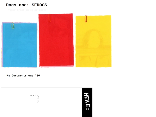 physical/mydocumentsone/sedocs screenshot