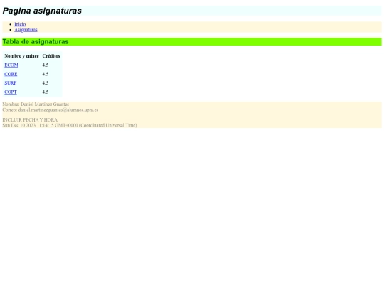 Practica1/asignaturas screenshot