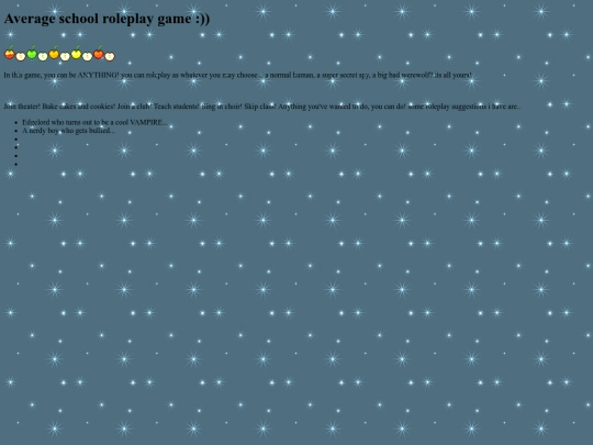 games/schoolroleplay screenshot