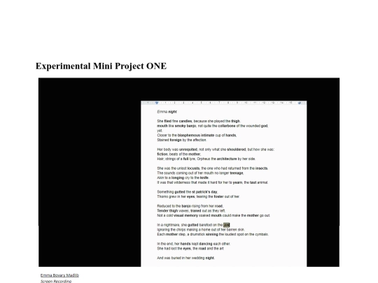 miniexperimentalproject screenshot
