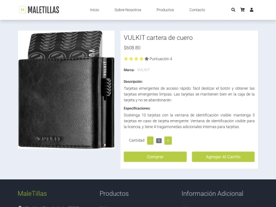 VULKIT Tarjetero de cuero screenshot