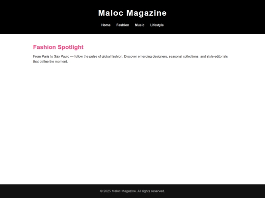 fashion screenshot