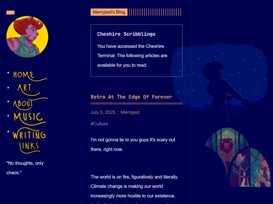 blog screenshot