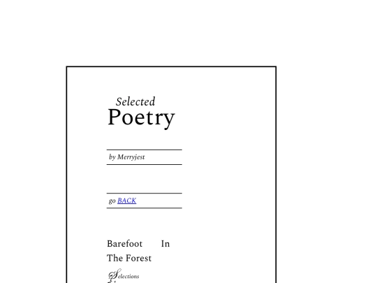 writing/poetry screenshot