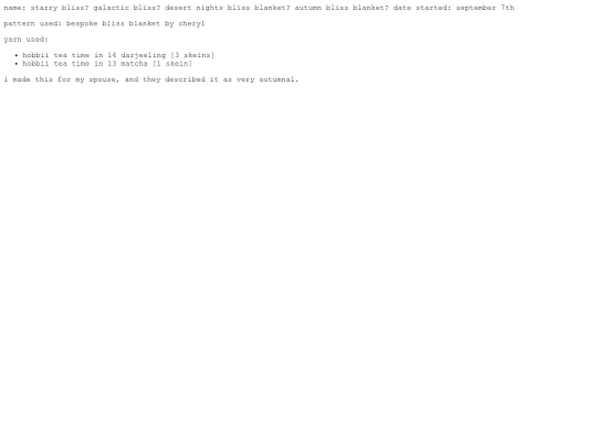 bliss-blanket-temp-page screenshot