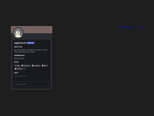discord profiles/indy screenshot