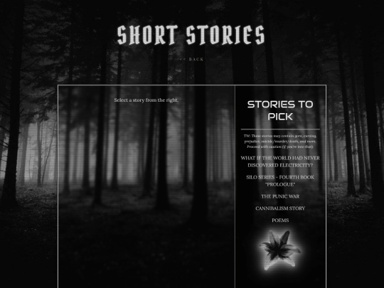 shortstories screenshot