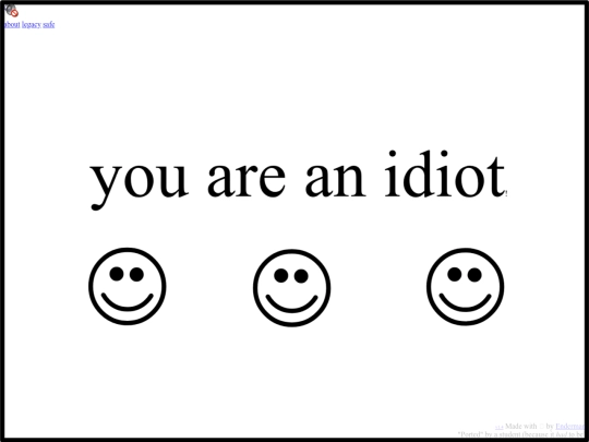 idiot screenshot