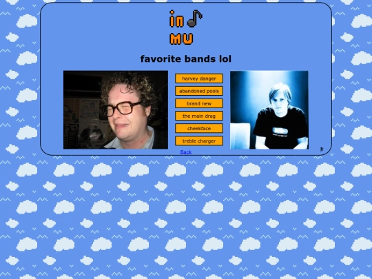 music/bands screenshot