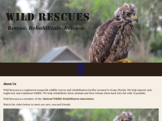 rescue/about screenshot
