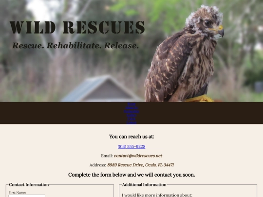 rescue/contact screenshot